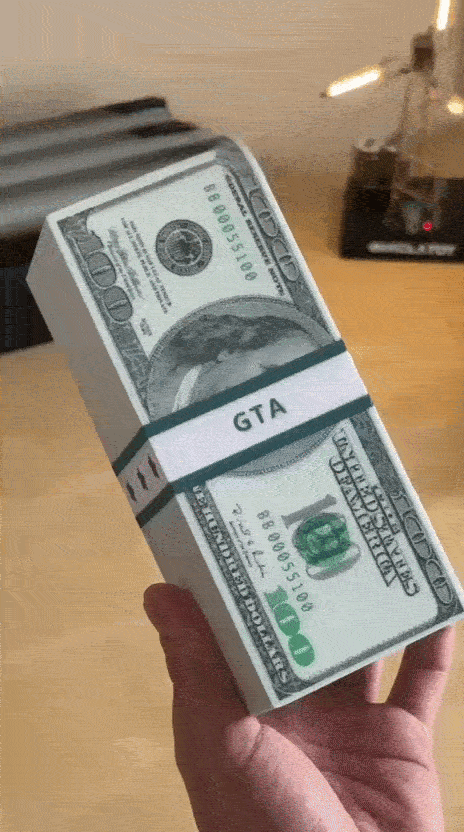 Floating GTA CASH Lamp